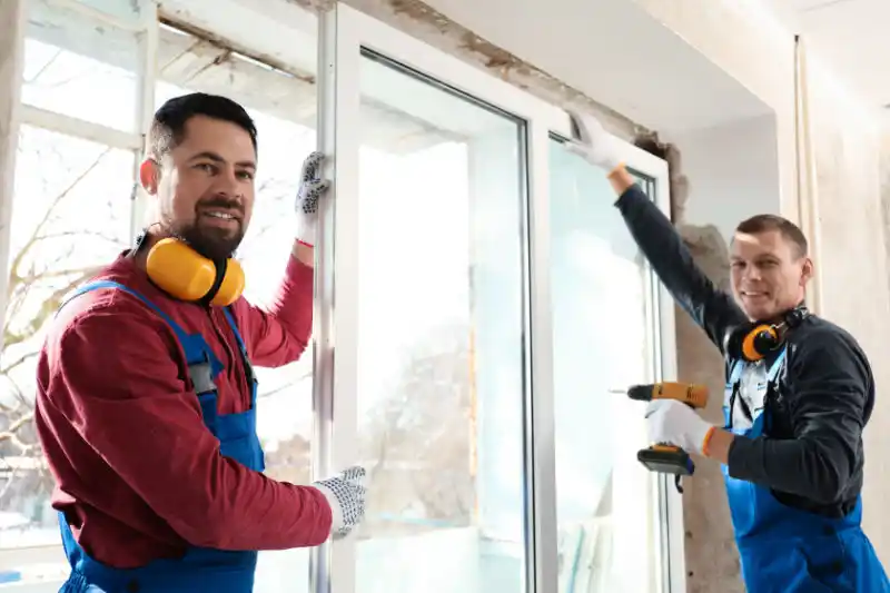 Isolierung und Fragen von Tür- und Fensterfüllungen und Basisprofilen
